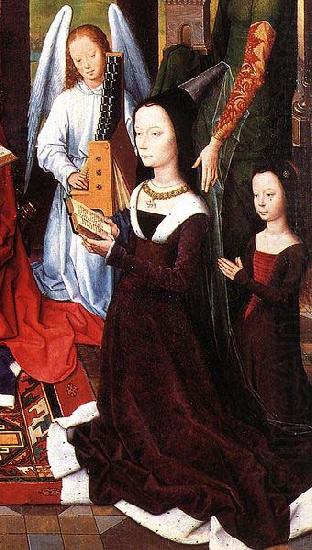 Hans Memling The Donne Triptych china oil painting image